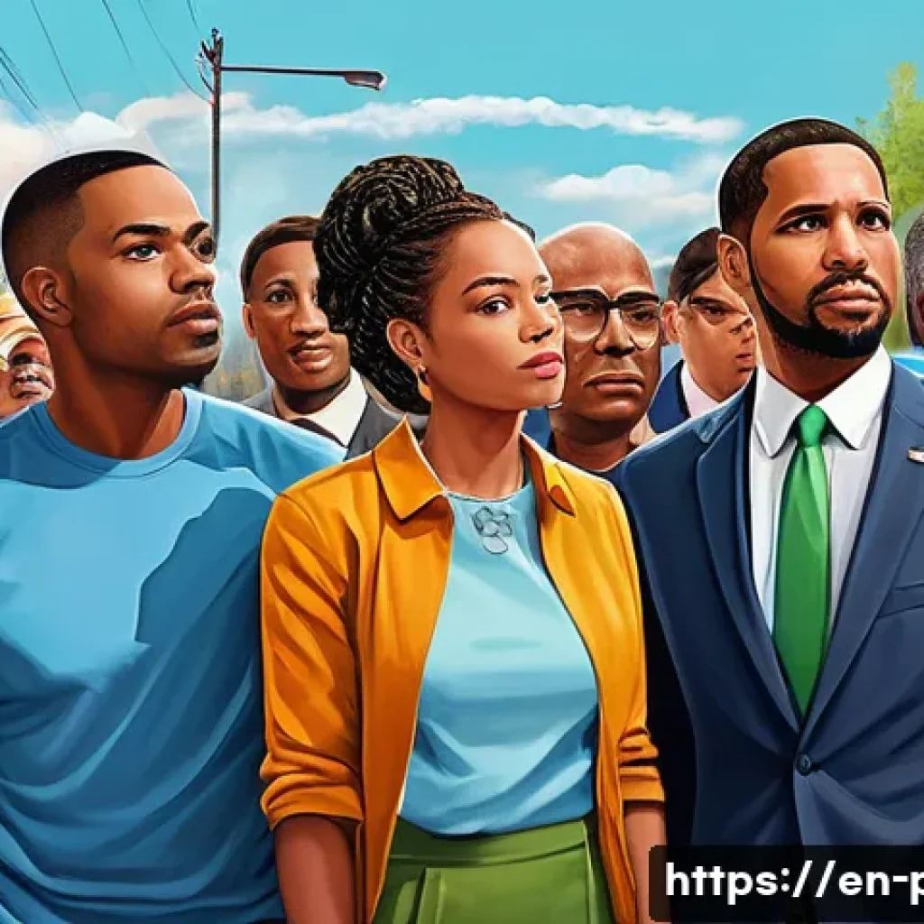 정치적 이념과 정당 - A detailed digital painting of a diverse group of people engaged in a lively political debate in a m...